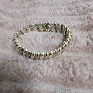 Napier Two-Tone Gold and Silver Bracelet